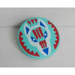 AH0402 ESCUDO INDIO LOBO...