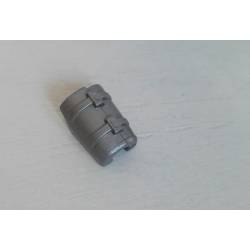 AF0204 MUÑEQUERA CUERO GRIS