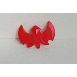 AF0287 CLIP DOBLE HACHA ROJA