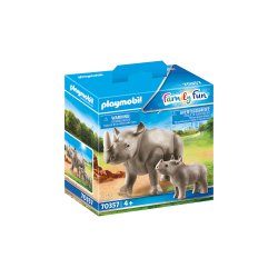 70357 Rinoceronte con Bebé