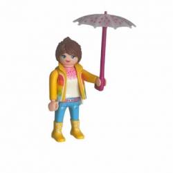 S29F04 MUJER BAJO LA LLUVIA...