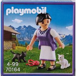 70164 MILKA, CHICA CON GATOS