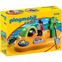 9119 PLAUMOBIL 1,2,3 ISLA...