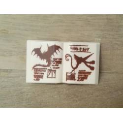 AB5502 LIBRO ABIERTO DRAGONES