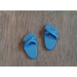AC0701 CHANCLAS AZULES