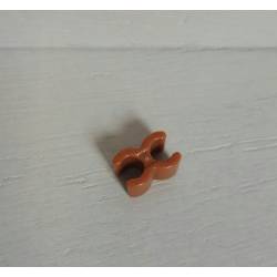 AC4902 CLIP UNIÓN MARRÓN