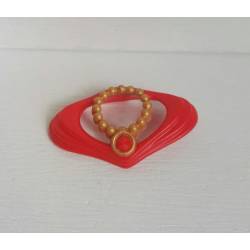 AF0008 CUELLO PRINCESA ROJO